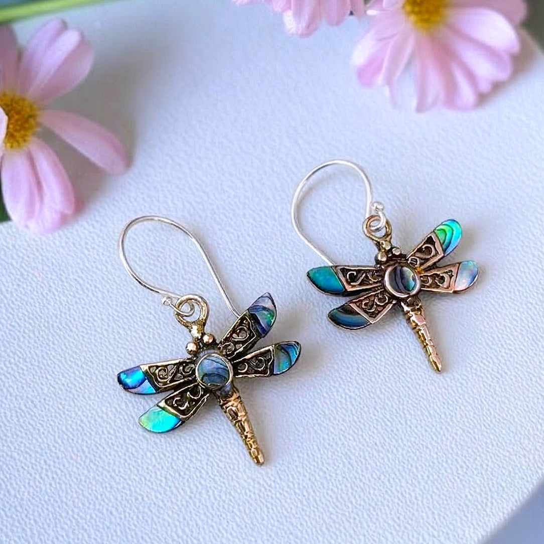 Mini Dragonflies - Silver Posts