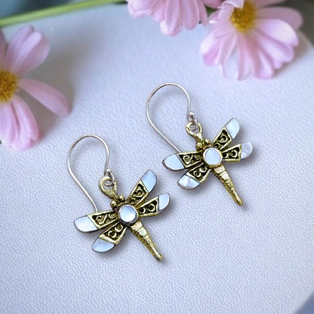 Mini Dragonflies - Silver Posts