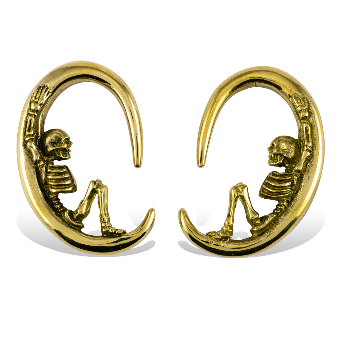 Skeleton Hooks - Brass