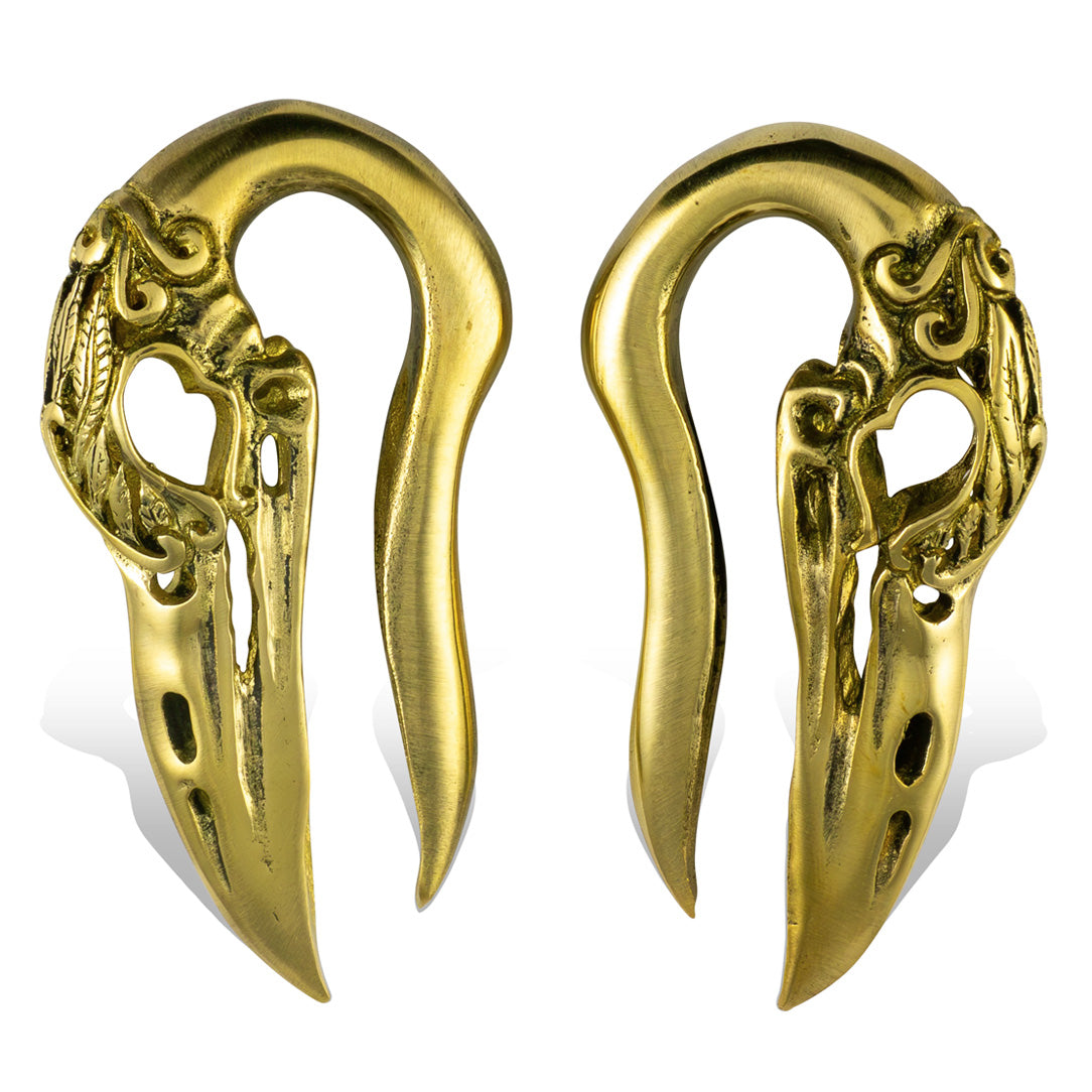 Feather Ravens - Brass