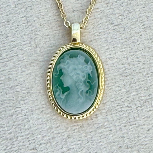 Agustina - Agate Cameo