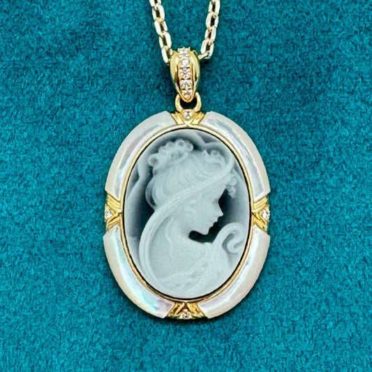 Abigail - Agate Cameo
