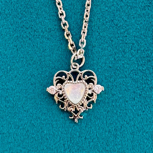 Heart Necklace - Silver