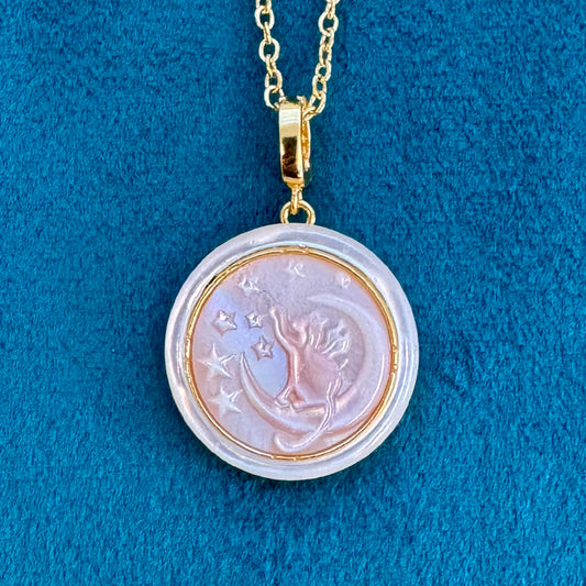 Artemis - Pink Shell Cameo