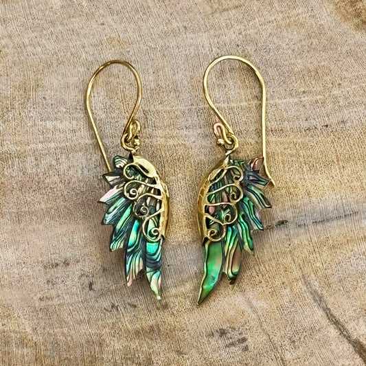 Kyla Mini Wings - Brass