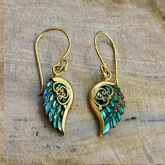 Leona Mini Wings - Brass
