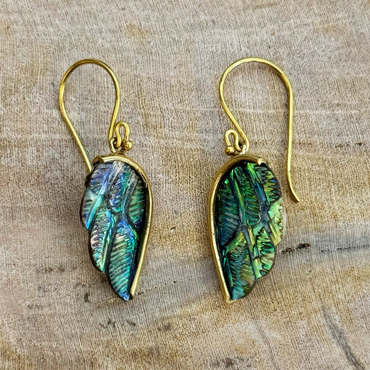 Paloma Mini Wings - Brass