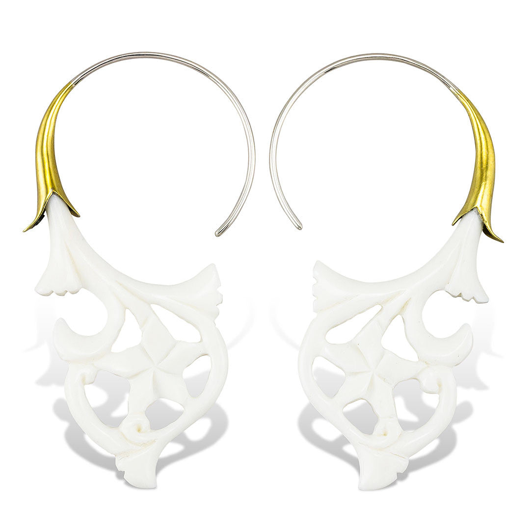 Plumeria Curls - Bone