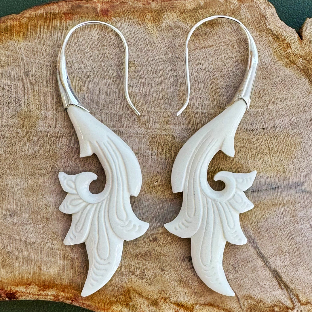Delayla Curls - Bone & Silver