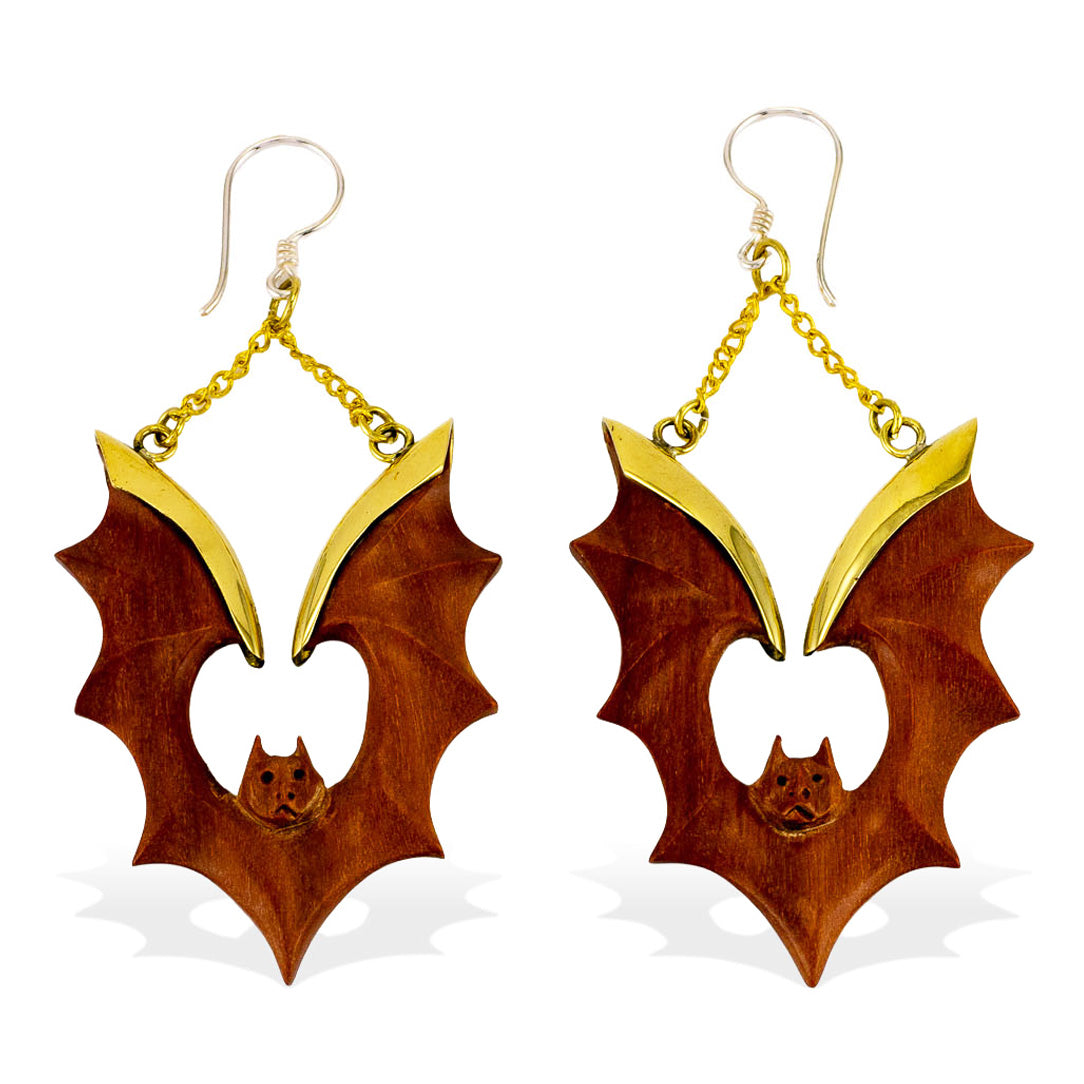 Hanging Bats - Wood