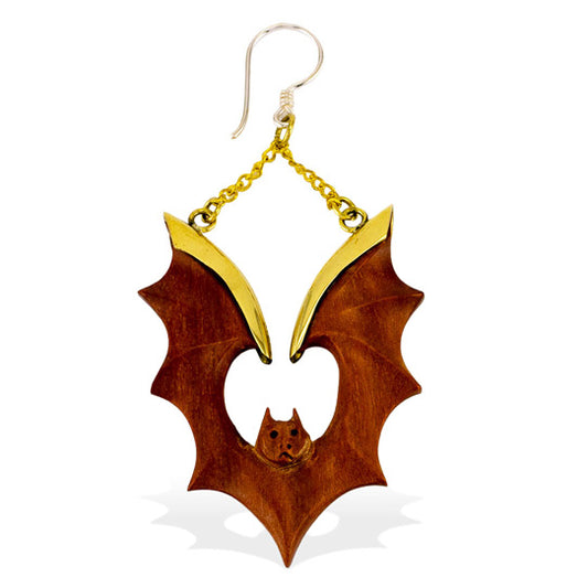 Hanging Bats - Wood