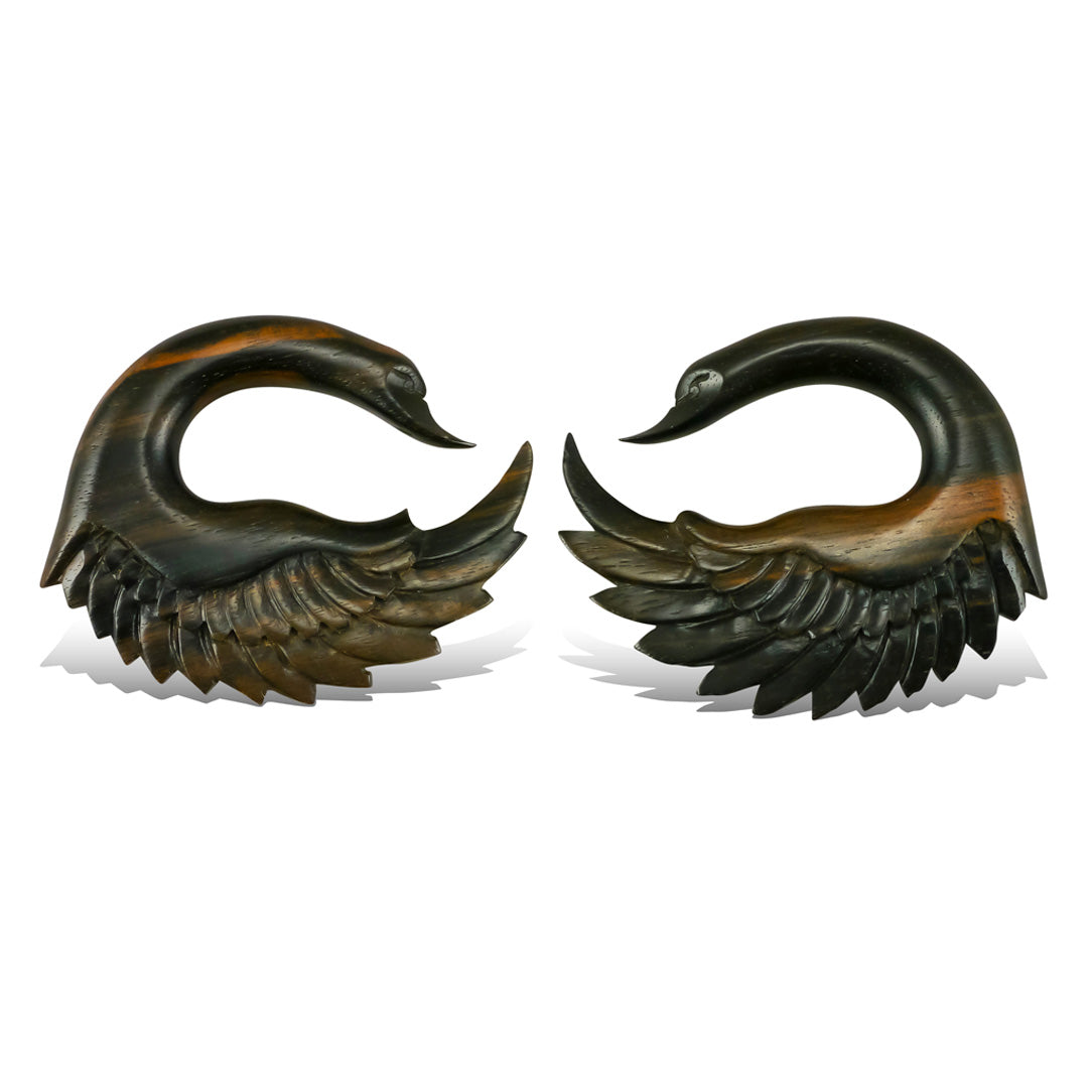 Sankofa Swans - Wood