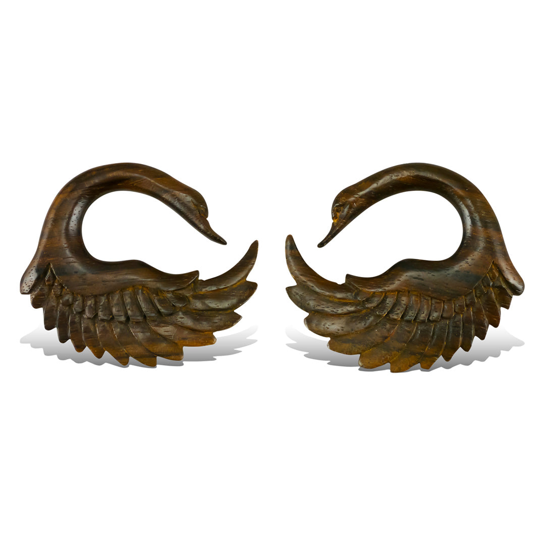 Sankofa Swans - Wood