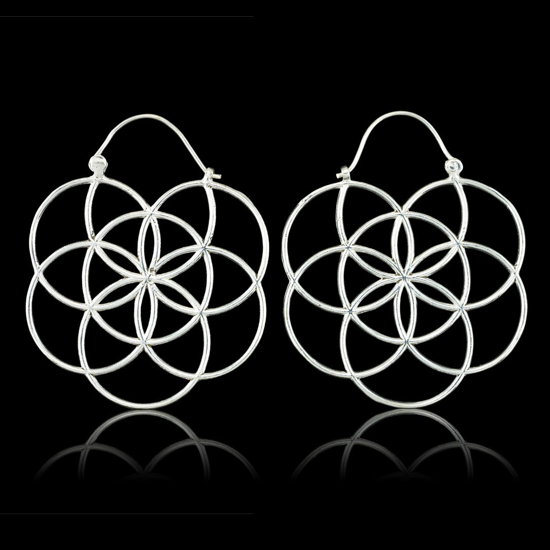 Flower of Life Hoops