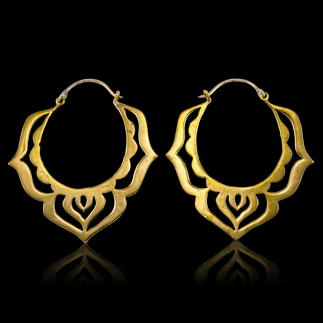 Moroccan Hoops - Silver Posts