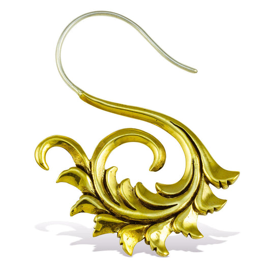 Fire Curls - Silver Post