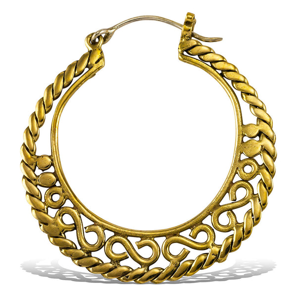 <span>BRES-041<span>: </span></span>Athena Hoops - Silver Posts