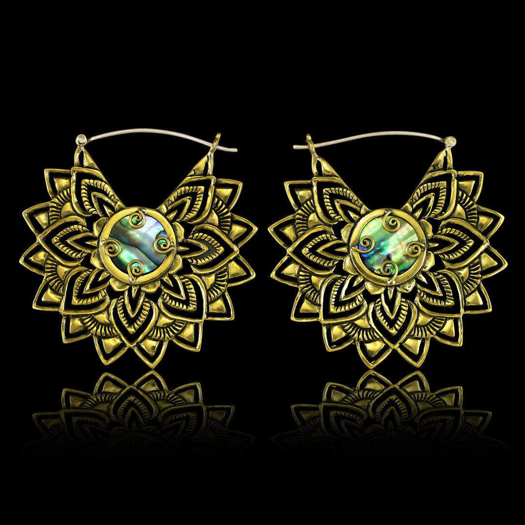 Aries Flower - Silver Post