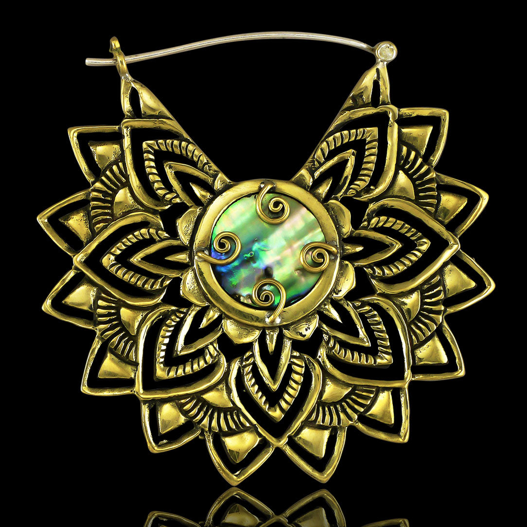 Aries Flower - Silver Post