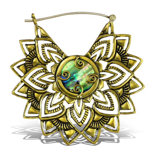 Aries Flower - Silver Post