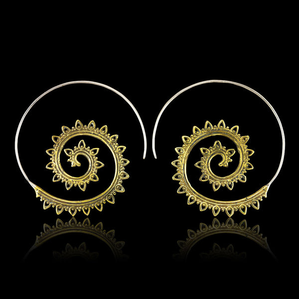 <span>BRES-246<span>: </span></span>Bohemian Spirals - Silver Post