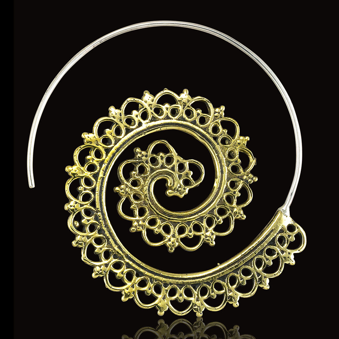 Gypsy Spirals - Silver Posts