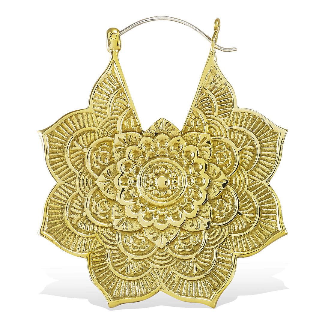 Flower Mandala - Silver Posts