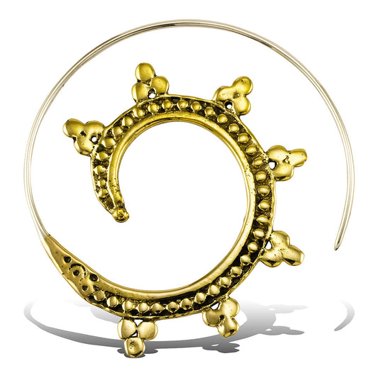 Bindi Spirals - Silver Posts