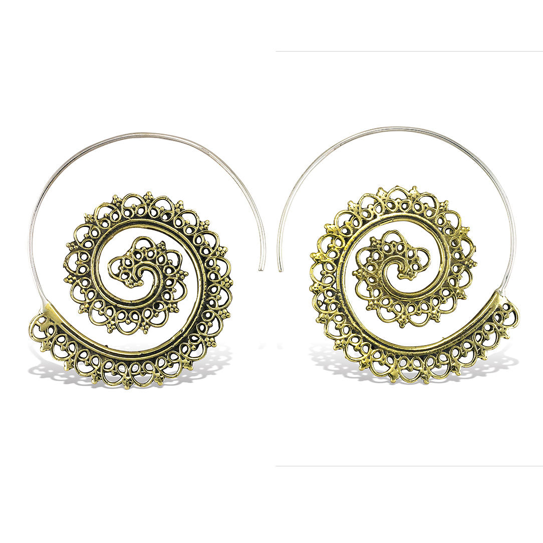 Gypsy Spirals - Silver Posts