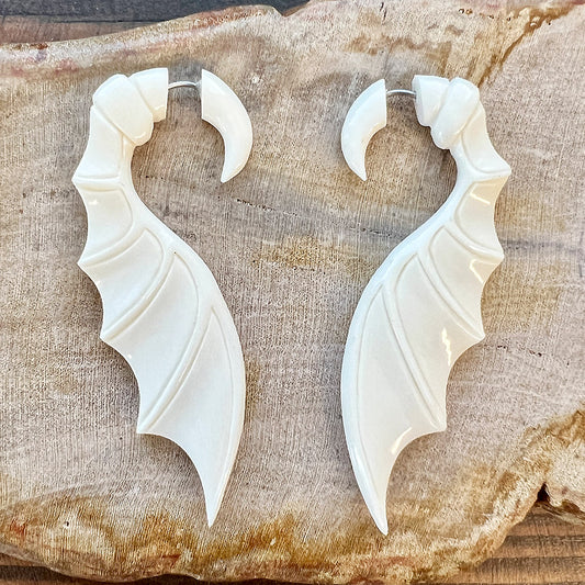 Bat Wings - Bone