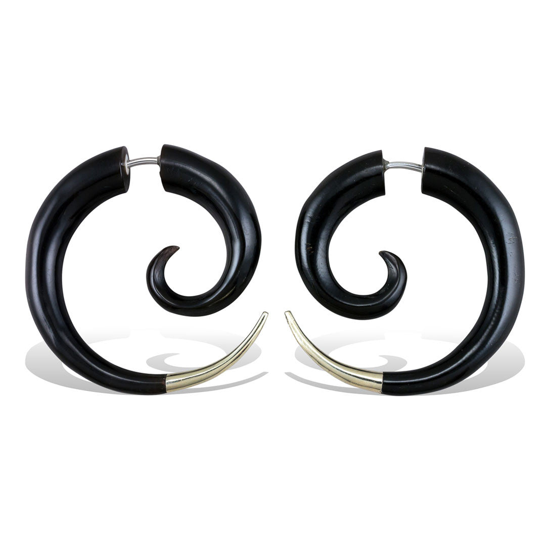 Silver Tip Spirals - Horn