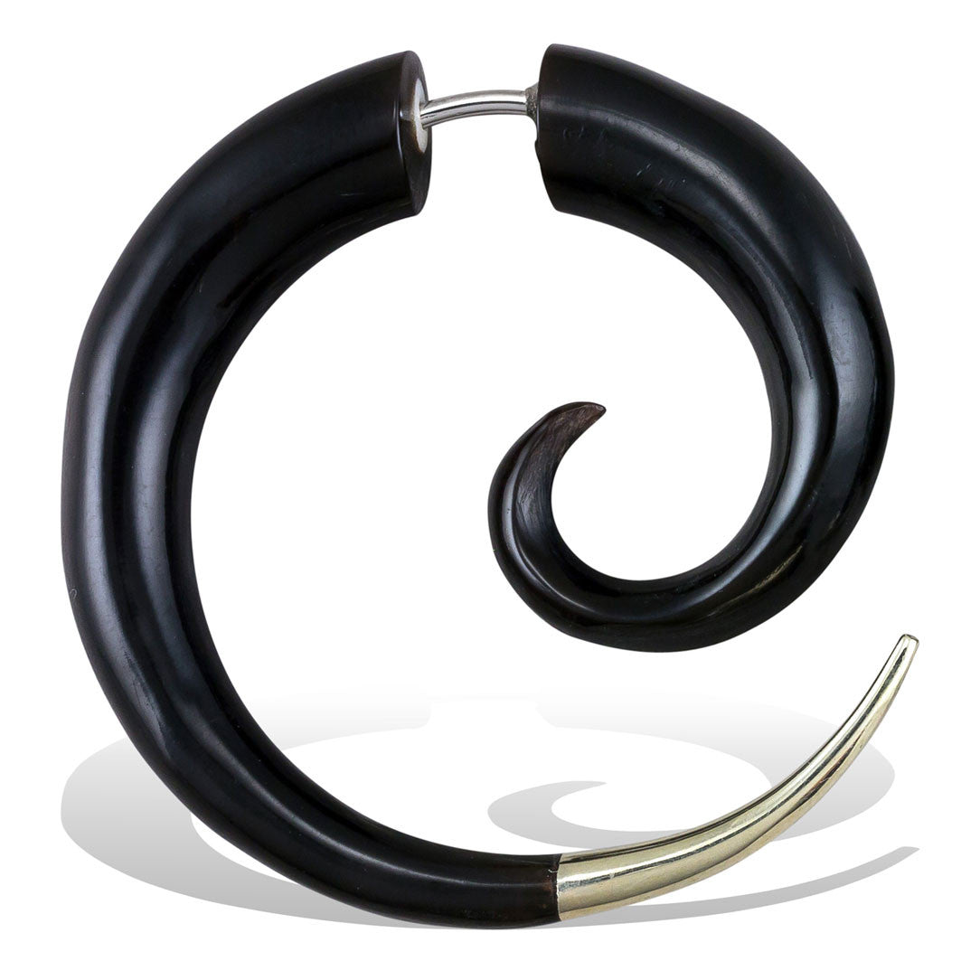 Silver Tip Spirals - Horn