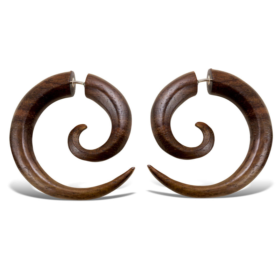 Spirals - Brown Sono Wood