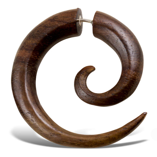 Spirals - Brown Sono Wood