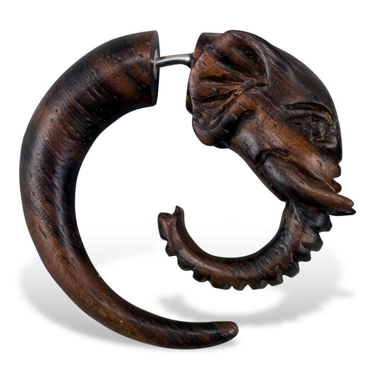 Elephant Spirals - Wood