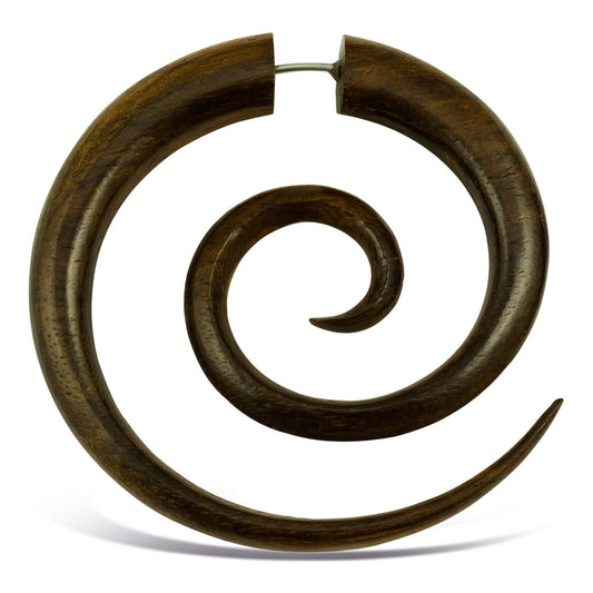 Super Spirals - Brown Sono Wood