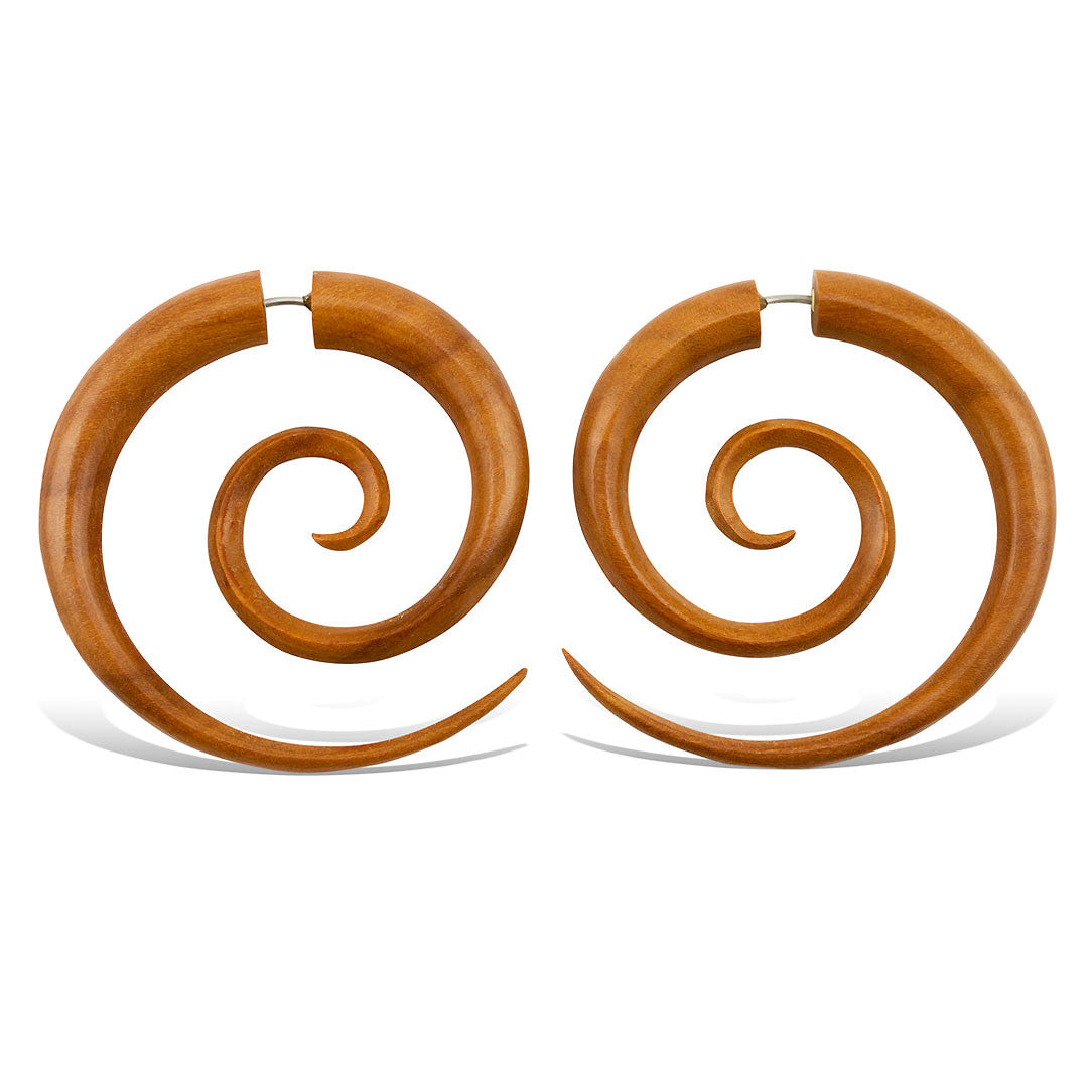 Super Spirals - Tan Sabo Wood