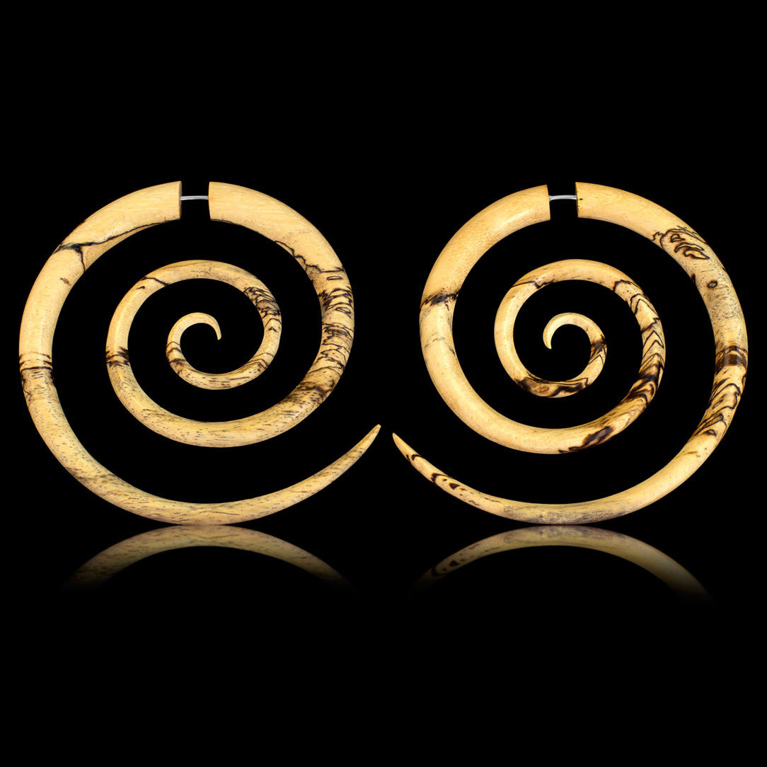 Super Spirals - Spalted Tamarind Wood