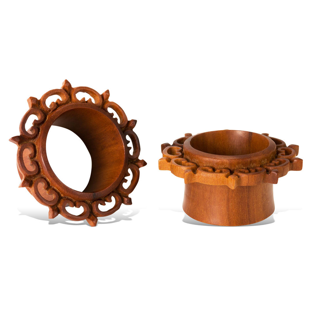 Mandala Tunnels - Tan Wood