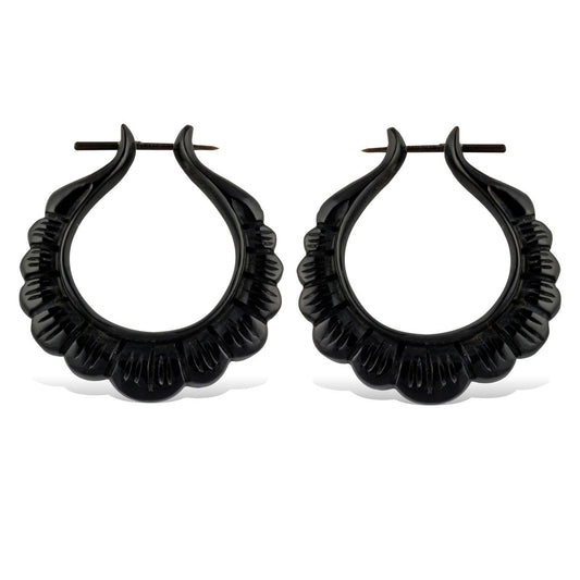 Daisy Hoops - Horn