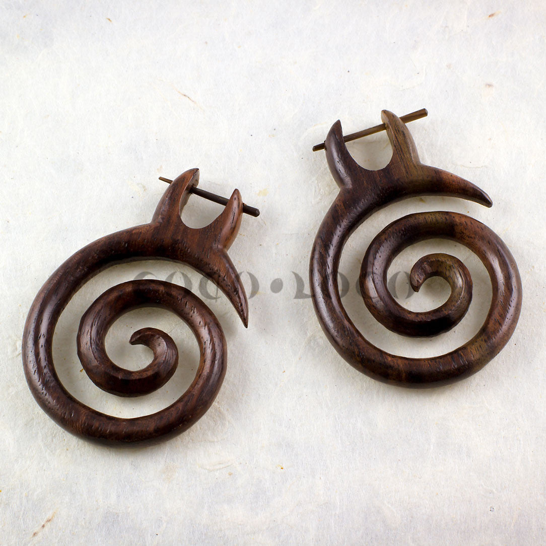 Ocean Spirals - Wood