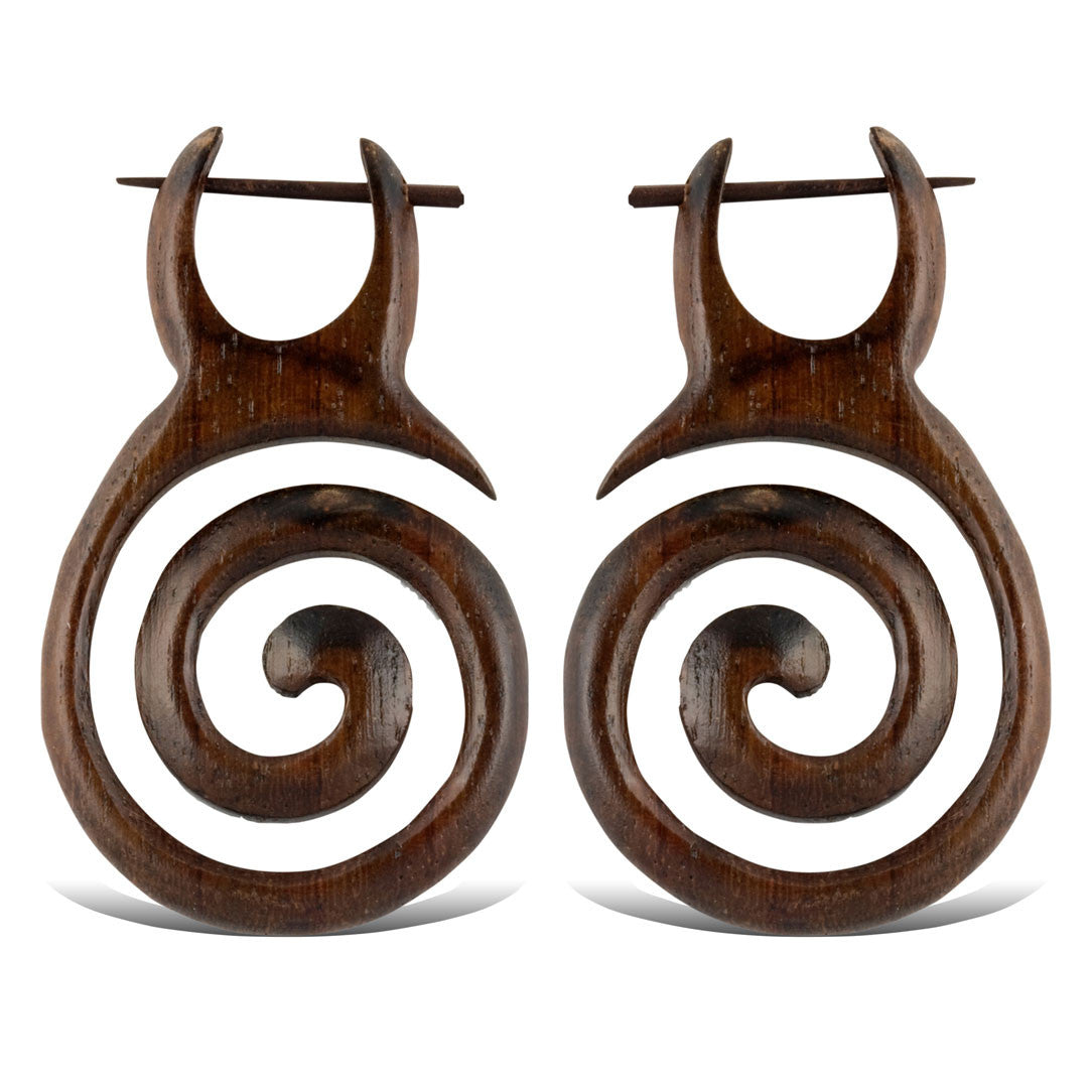 Ocean Spirals - Wood