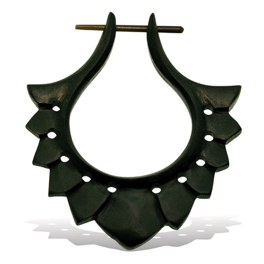 Kymani Hoops - Wood
