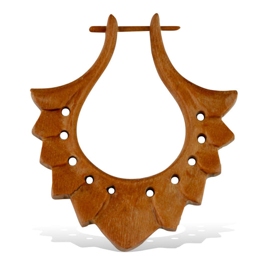 Kymani Hoops - Wood