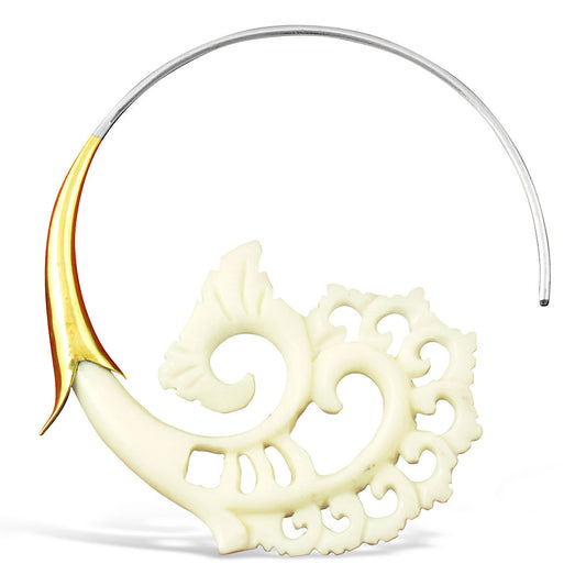 Isabelle Swirls - Bone