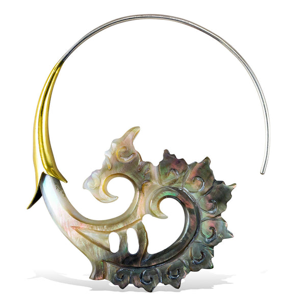 <span>ESS-125<span>: </span></span>Isabelle Swirls - Black Shell