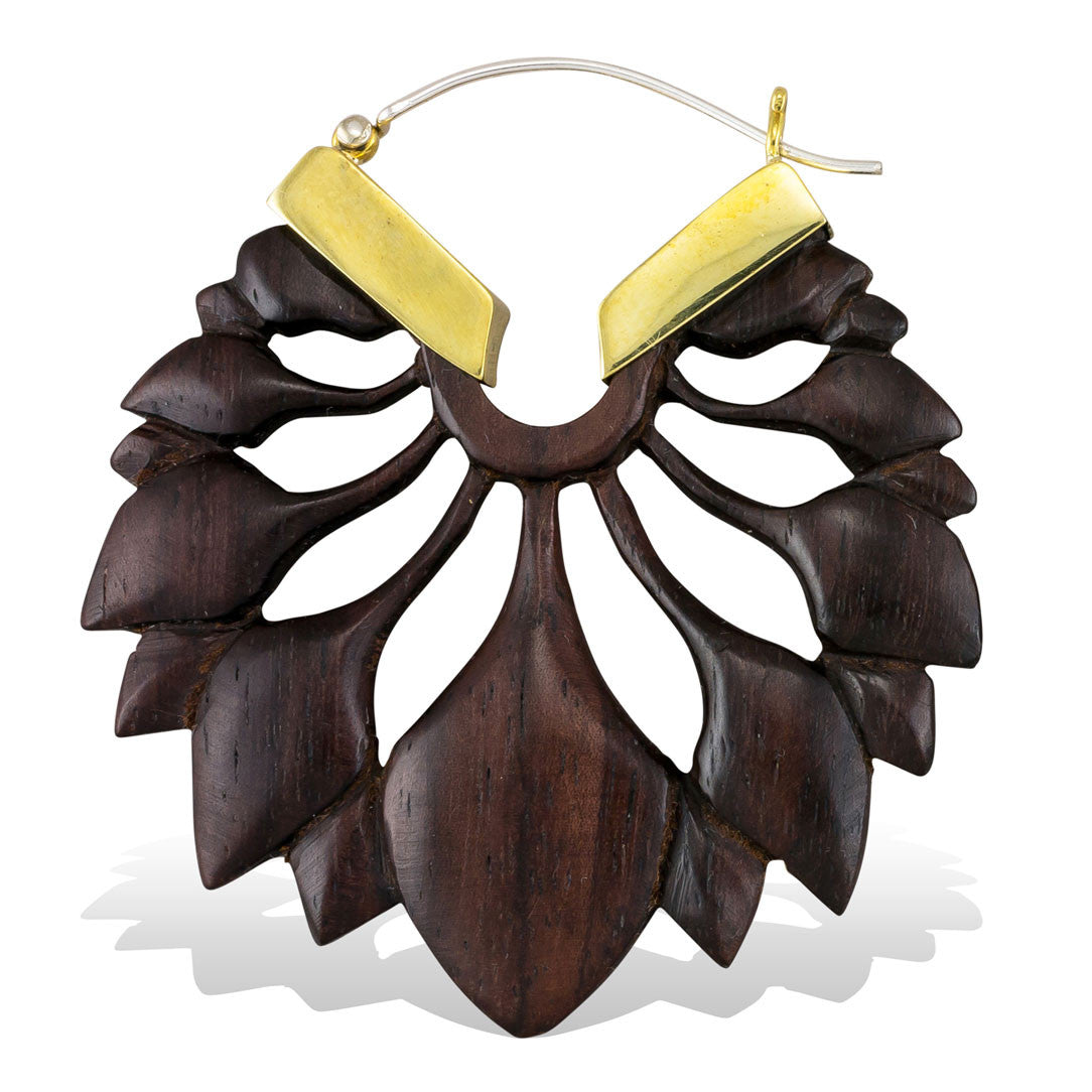 Leilani Hoops - Wood