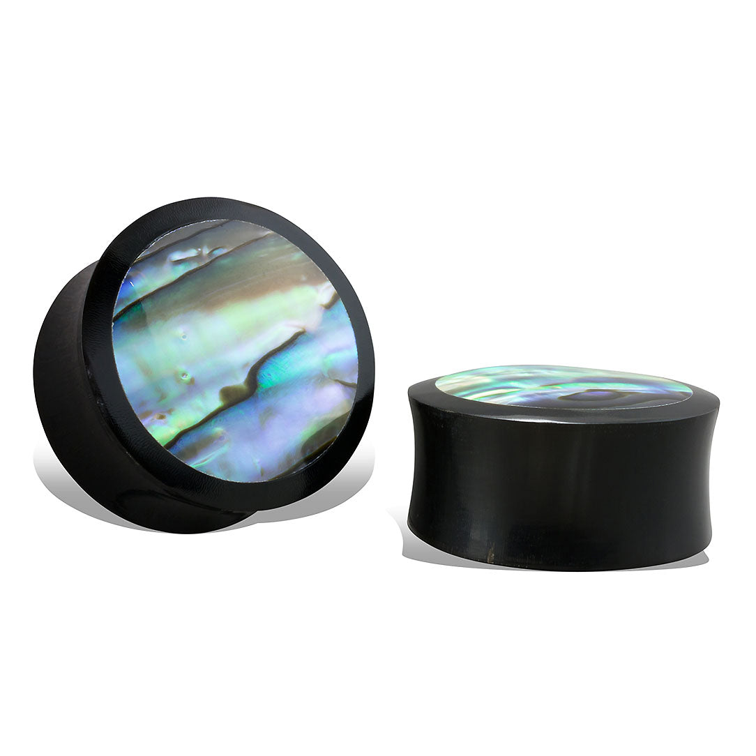 Abalone Plugs - Horn
