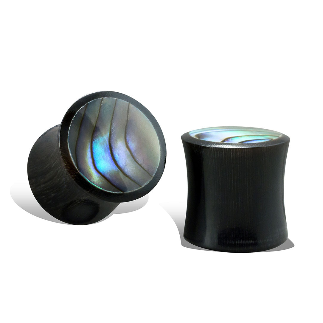 Abalone Plugs - Horn