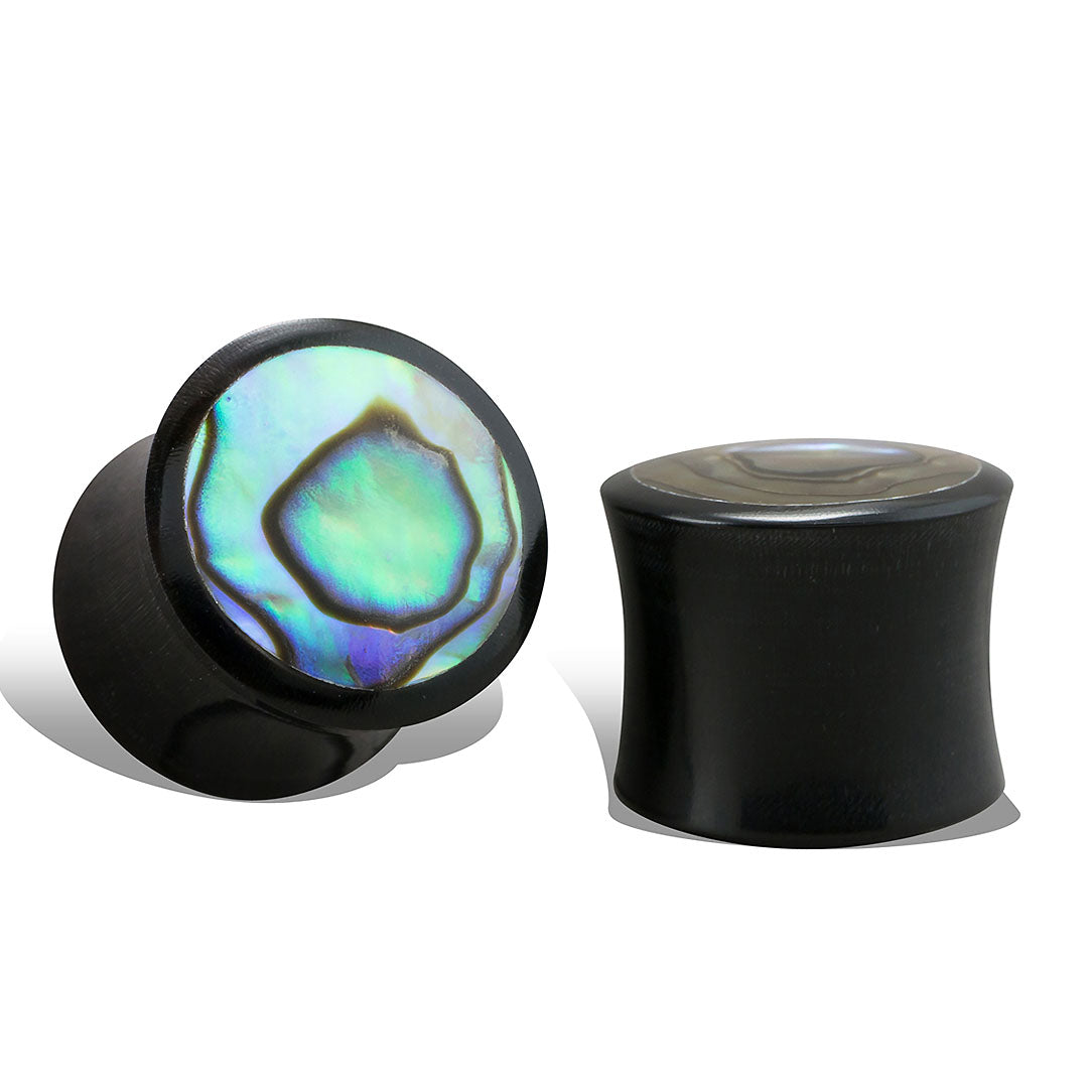 Abalone Plugs - Horn